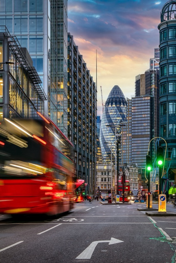 City of London skyline